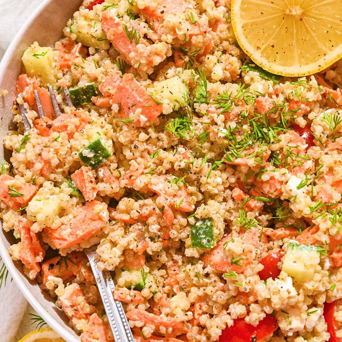 High Protein Salmon Quinoa Salad: The Ultimate Meal Prep Guide
